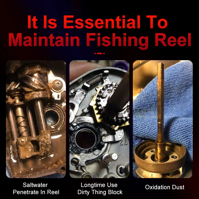 Kingdom grease + Lubricant oil for fishing reel bearing lubricant baitcasting spinning fishing reel maintenance oil Fishing Tool