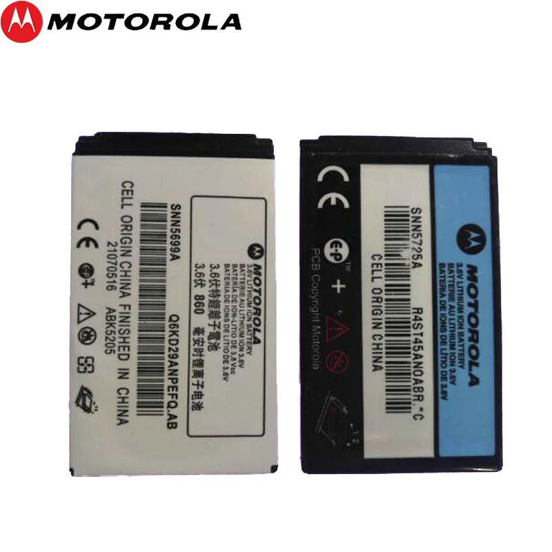 Аккумулятор Motorola GK40 HC60 HC40 SNN5699A BX40 Для телефона Motorola новейшее производство Высококачественная батарея+ код отслеживания - Цвет: SNN5699A 860mAh