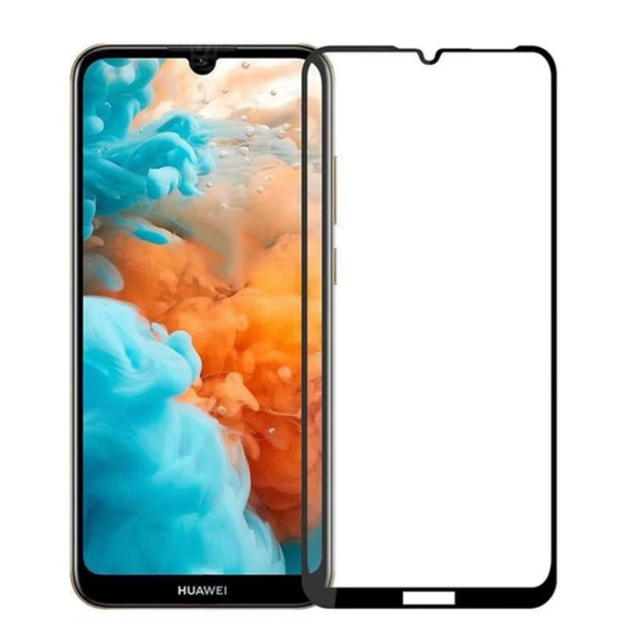 2 шт стеклянный чехол для Huawei Y5 Y6 Y7 Pro Prime 2019 закаленное стекло Защита экрана 9h