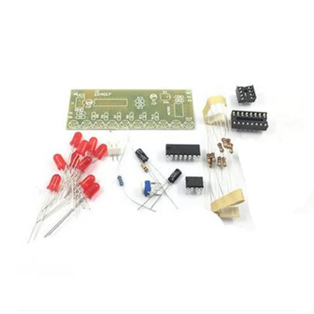 Electronic Suite NE555+CD4017 LED Light Water Lamp DIY Kit Electronic Suite