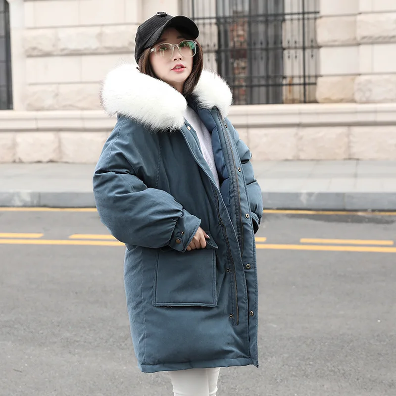 

Down Jacket Cotton-padded Clothes WOMEN'S Dress 2019 Fall And Winter Clothes Korean-style Students Small Cotton-Padded Jacket Th