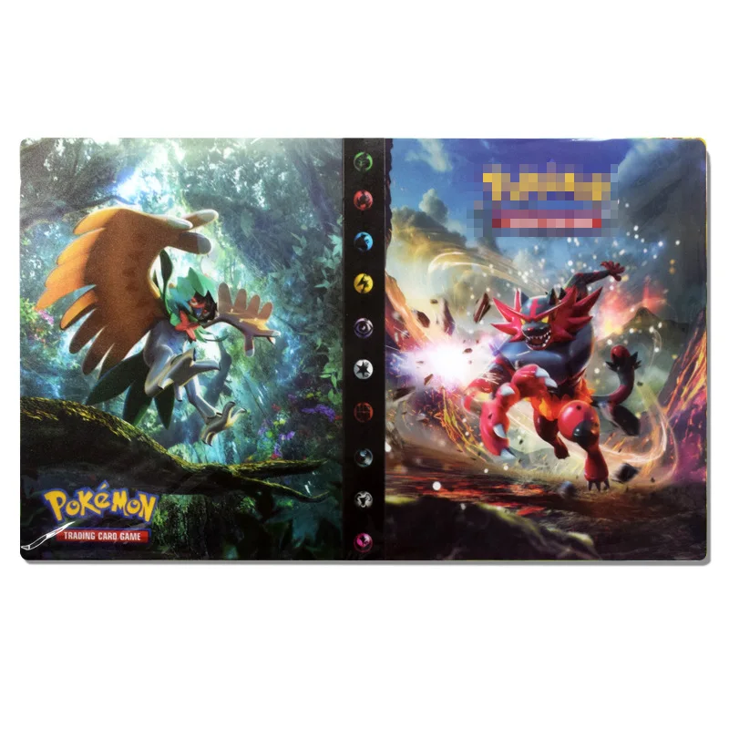 Takara Pokemon Card Album 112 240 карты Пикачу настольная игра Детские игрушки PTCG аксессуары карты Коллекционная книга - Цвет: 240 paoxiaohu