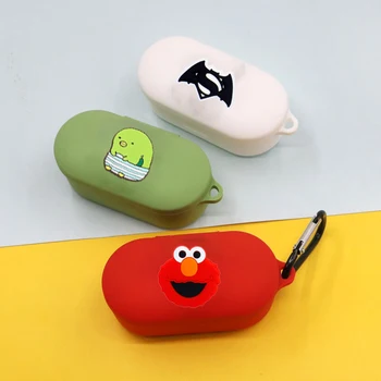 

Cartoon Silicone Case For QCY T2S Wireless Bluetooth Earphone Shockproof Protective Bags for QCY T2S Cover Case Charging Box
