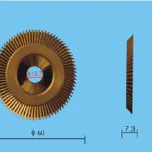60 мм 7,3 мм 12,7 мм ключевой режущий диск колесо для станок для производства ключей части