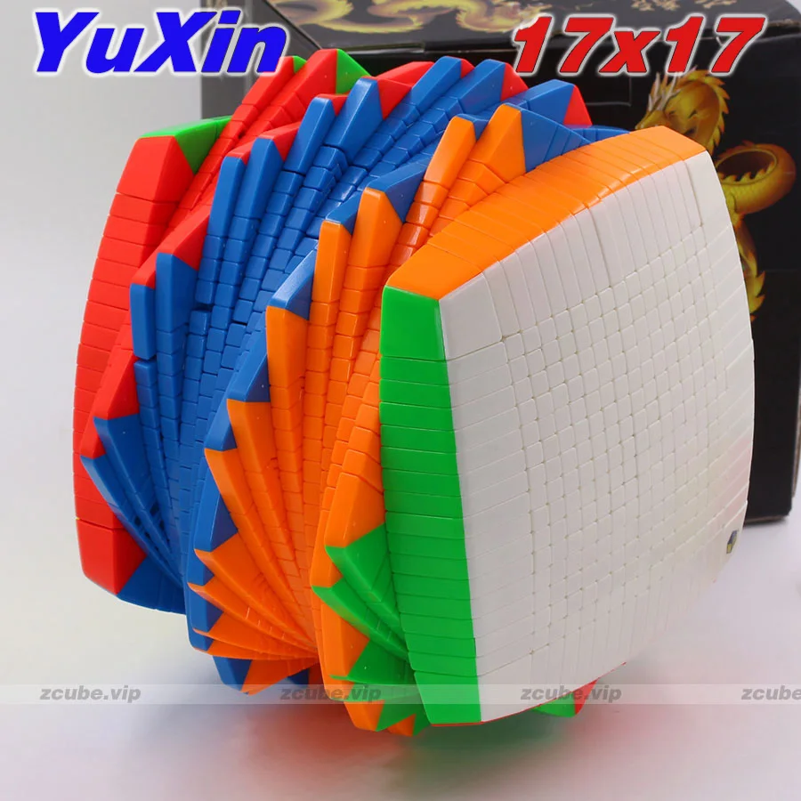 Магический куб головоломка YuXin HuangLong 17x17x17 17 17x17 высокий уровень магический