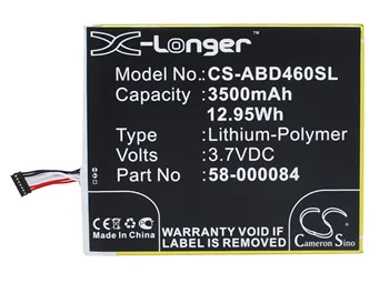 

Cameron Sino 58-000084 MC-347993 Battery for Amazon Kindle Fire HD 7" SQ46CW B00IKPYKWG B00IKPW0UA 3500mAh