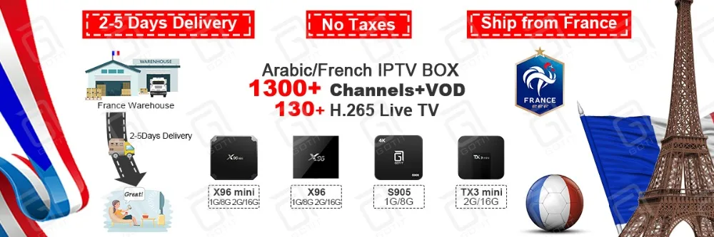 X96mini Франция ip tv box + 1 год подписки m3u android tv box Francias iptv 1200 live VOD арабский Марокко Бельгия французский iptv