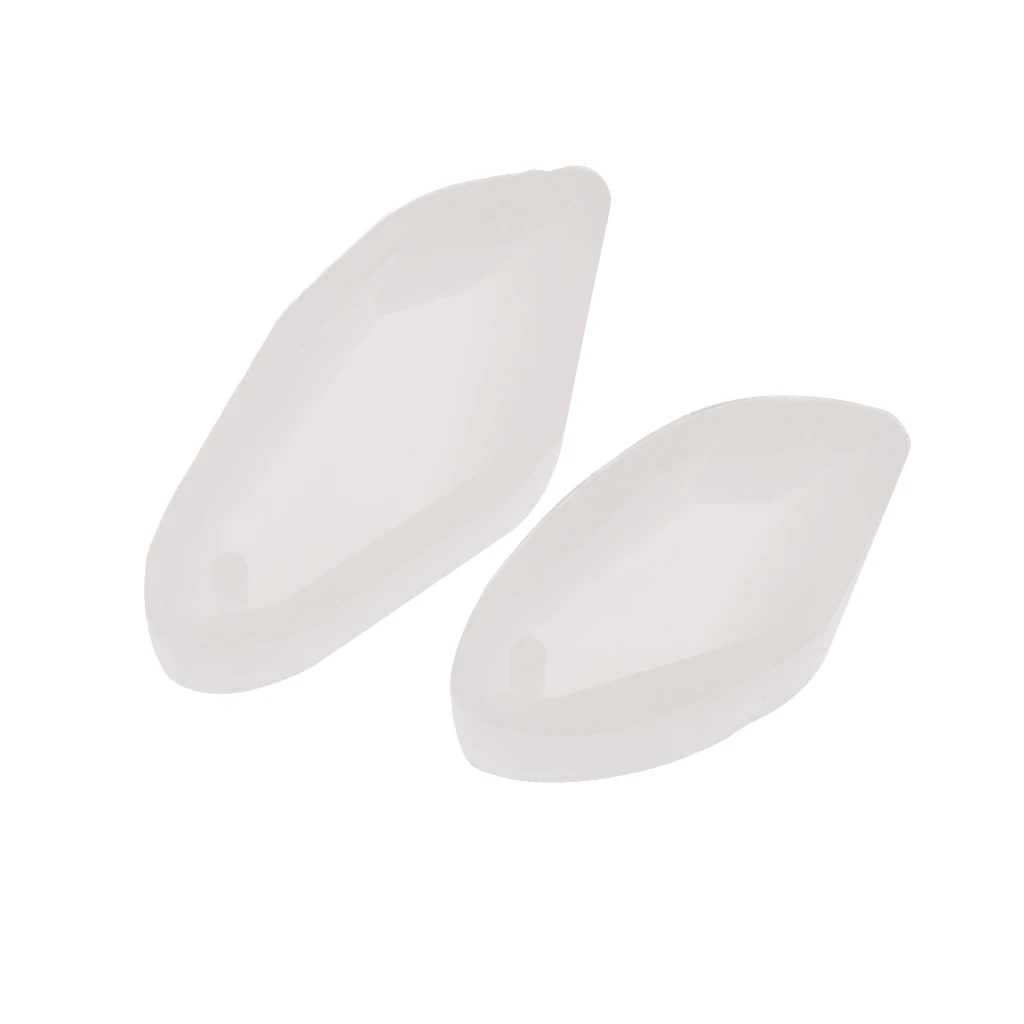 2Pcs DIY Silicone Mold For Resin Forms Crystal Diamond Bracelet Pendant Jewelry Making Craft Tool Mold Doming Mould Casting