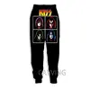 New Fashion 3D Print  KISS Rock Band  Casual Pants Sports Sweatpants Straight Pants  Sweatpants Jogging Pants Trousers  K03 2