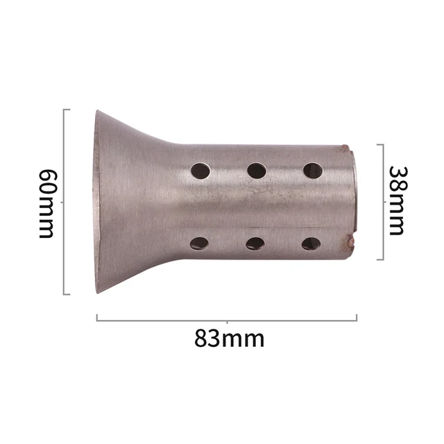 50.8mm 60mm Motorcycle Yoshimura Exhaust Silencer Muffler Escape Moto Metal Catalyst DB Killer For Suzuki Honda Yamaha Dit Bike Type-C 60mm