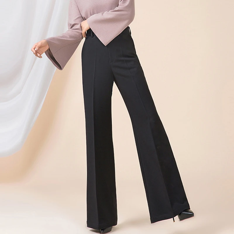 flare pants work wide legs - Best Price 