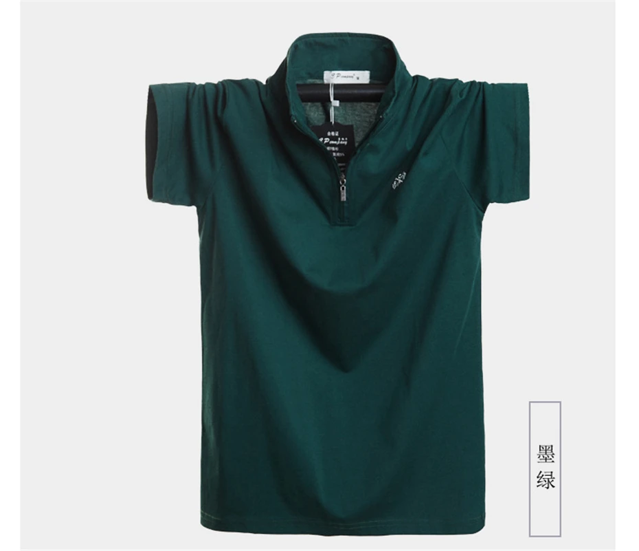 Camisa polo masculina grande tamanho dos homens