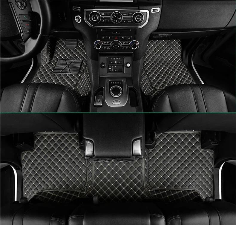Автомобильный коврик для Land Rover Discovery 3 LR3 2003-2009, ножные коврики, высокое качество, кожа