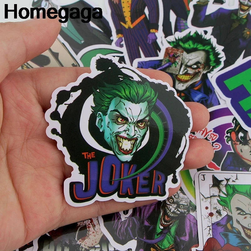 Homegaga 19 шт. отряд самоубийц Джокер детские игрушки наклейки пакет DIY Скрапбукинг альбом автомобиль багаж ноутбук телефон наклейки на ноутбуки D2299