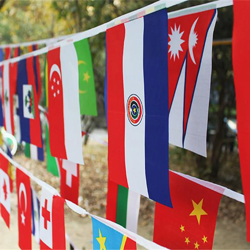 Euro 2016 European Championship Bunting Various Sizes Flags Football Flags