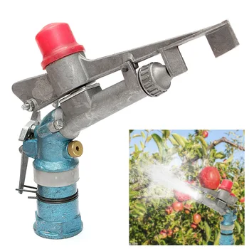 

1''DN25 Alloy Equipment Watering Irrigation 360 Degree Adjustable Sprinkler Gun Irrigation Spray Gun Rotating Garden Sprinkler