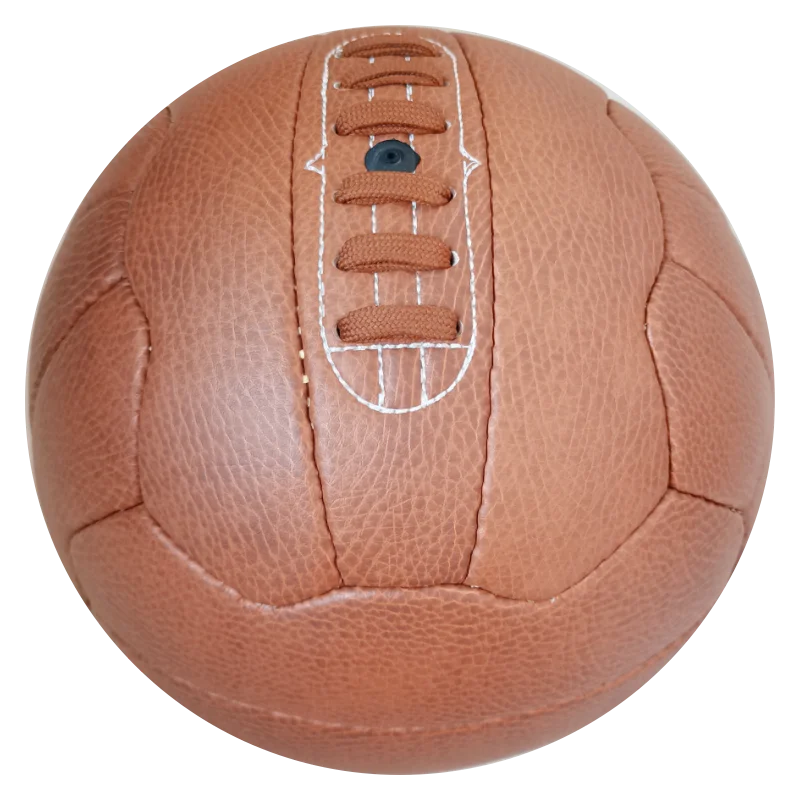 Retro Football Standard Size 5 Netball PU Fabric Football Basketball