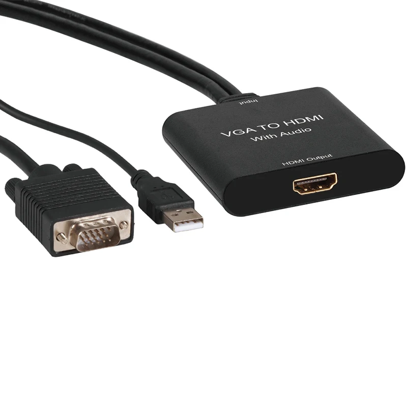 Конвертер VGA + аудио в HDMI | Электроника
