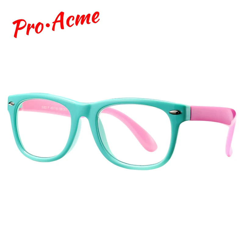 Pro Acme TR90 анти синий светильник блокирующие очки для детей гибкие компьютерные