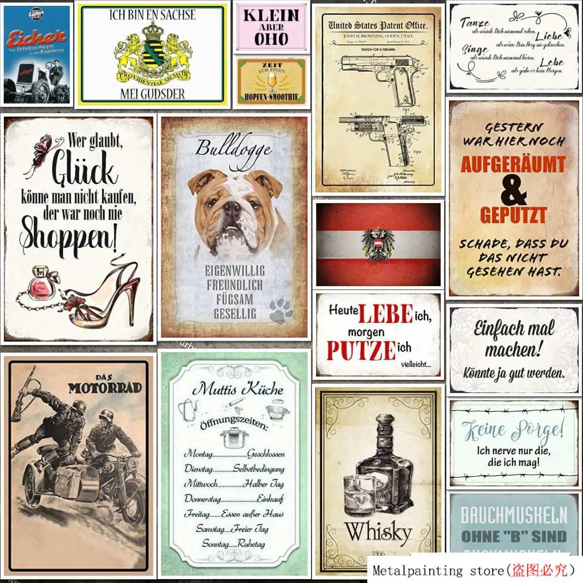 Алюминиевый металлический знак жестяной немецкий мотоцикл Диспетчер Райдер