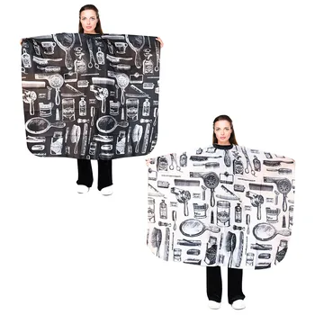 

2pcs Profession Salon Haircut Cloth Waterproof Barber Hair Gown Hairdressing Cloth Released Cut Hair Shatterproof Hairdress Cape