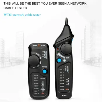 

Hot Sale Telephone Wire Tracker Tracer Network Cable Tester Line Detector Anti Jamming Tester Detector Line Finder #B