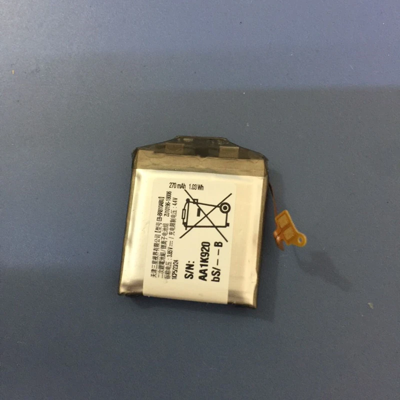 Аккумулятор TTVXO для смарт-часов Samsung Galaxy LTE S4 270 мА · ч 42 мм R810 EB-BR810ABU | Электроника