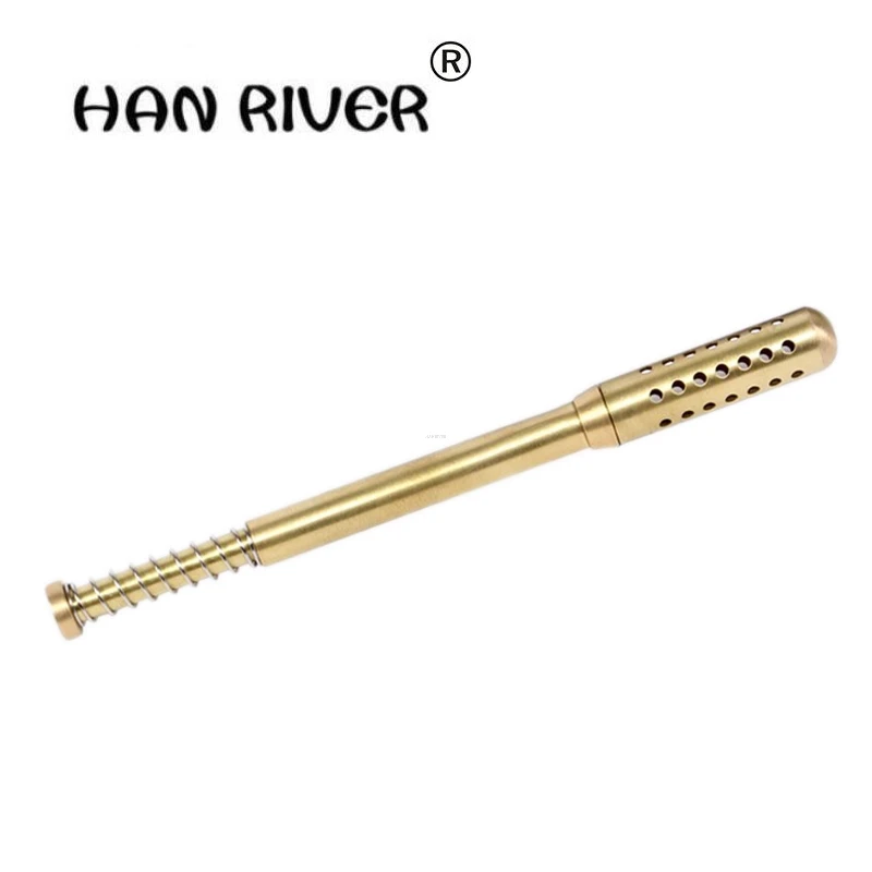 4mm small Moxa Roller Pure Copper Moxa Stick Facial Abdomen Moxibustion Massage Roll Burner Stick Body Health Care