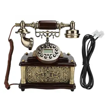 

telefono inalambrico 8505 Retro European Style Caller ID Display Telephone Landline with Sleek Handle telefono inalambrico de