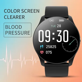 

R33 Color Screen Touch Heart Rate Health Monitoring Smart Reminder Information Push Bracelet