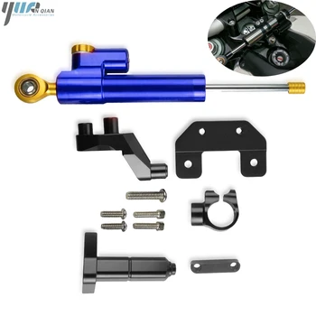 

CNC Motorcycle Aluminum parts steering Stabilize damper Mounting Bracket Kit For YAMAHA YZF R3 YZFR3 YZF-R3 2014-2017 2016 2015