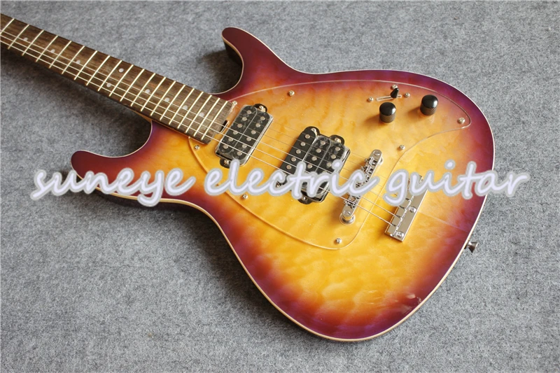 Новое поступление Steve Morse Signature Music Man style SM-Y2D электрогитара левша Гитарный комплект на заказ