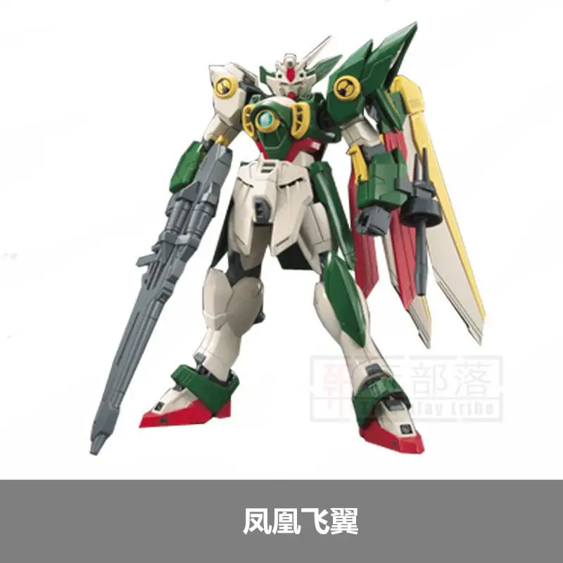 Аниме Gaogao 13 см HG 1/144 крыло Гандам Fenice XXXG-01WF модель Горячая Детская игрушка фигурки собранные Феникс робот подарок пазл - Цвет: f
