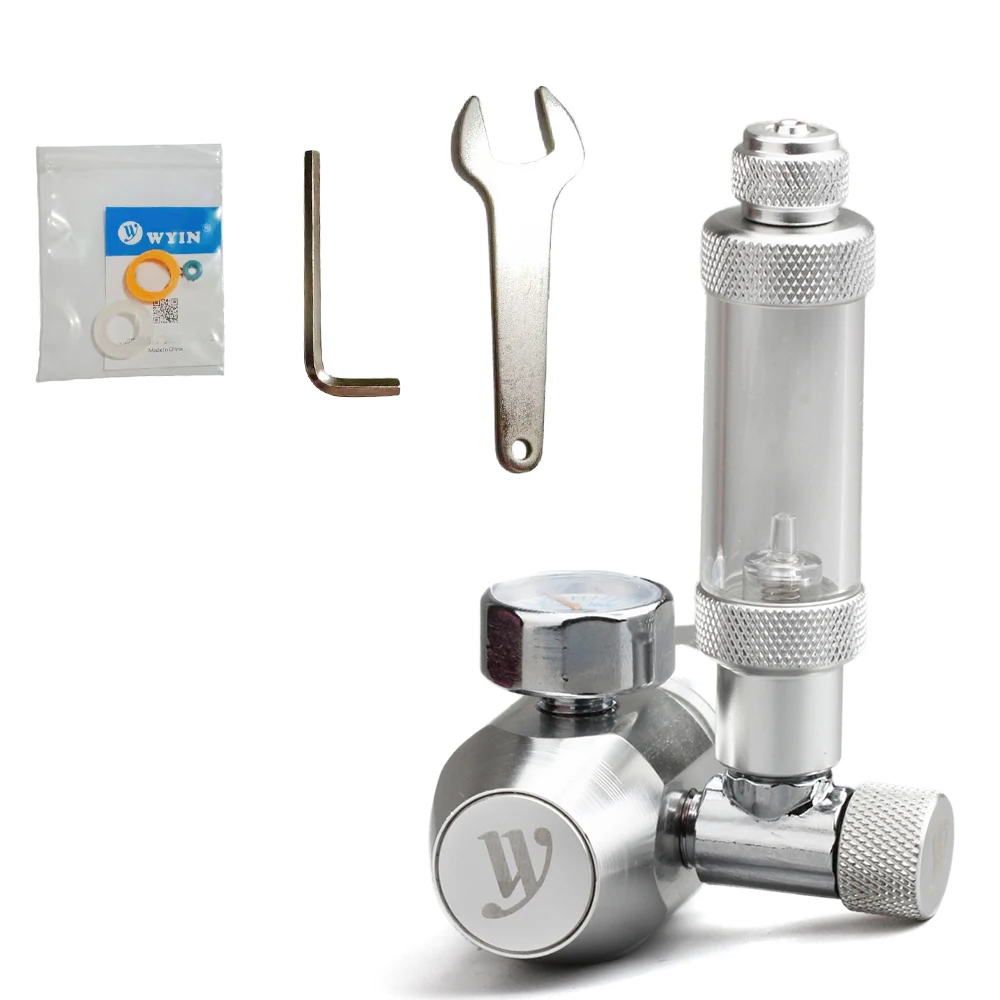 

Co2 Reducing Valve For Aquariums Carbon Dioxide Pressure-reducing Valve With Bubble Counter & Check Valve Co2 Aquarium Regulator