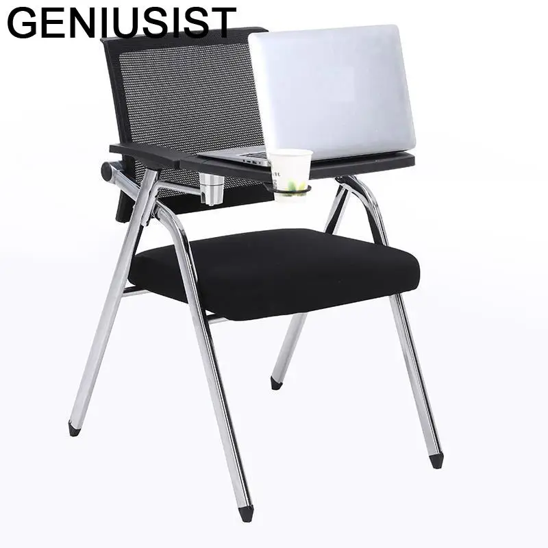 Meeting Bedroom Living Room Furniture Modern Office Sedie Moderne Pieghevoli Silla De Oficina Folding Chair With Board |