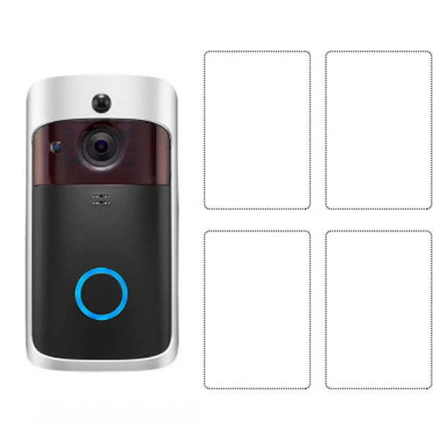 screen intercom EKEN V5 Smart Video WIFI Doorbell Camera 720P Visual Call Intercom Door Bell Infrared Night Vision Remote Record Home Security indoor monitor Door Intercom Systems