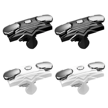 

2pcs S02 Smartphone Game Controller for PUBG Mobile Trigger Gamepad for Mobile Cell Phone Gaming Assistant Gamepad Joystick
