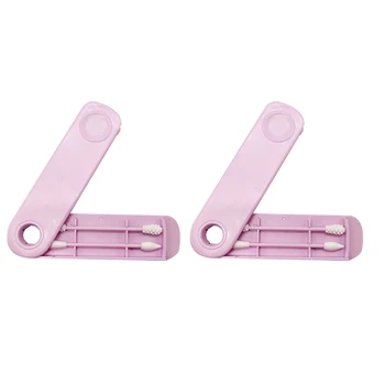 

2pcs/Set Reusable Cotton Swab Silicone Cosmetic Makeup Ear Eye Cleaning Stick Buds Swabs Cleaning Makeup Tools