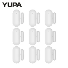 YAOSE – capteur magnétique sans fil RF 433MHz, capteur d'ouverture de porte et d'ouverture de porte pour alarme domestique