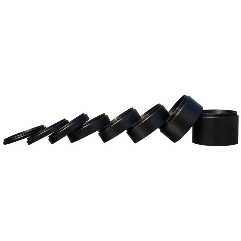 8PCS M48X0.75 Focal Length Extension Tube Kit 3 5 7 10 12 15 20 30mm
