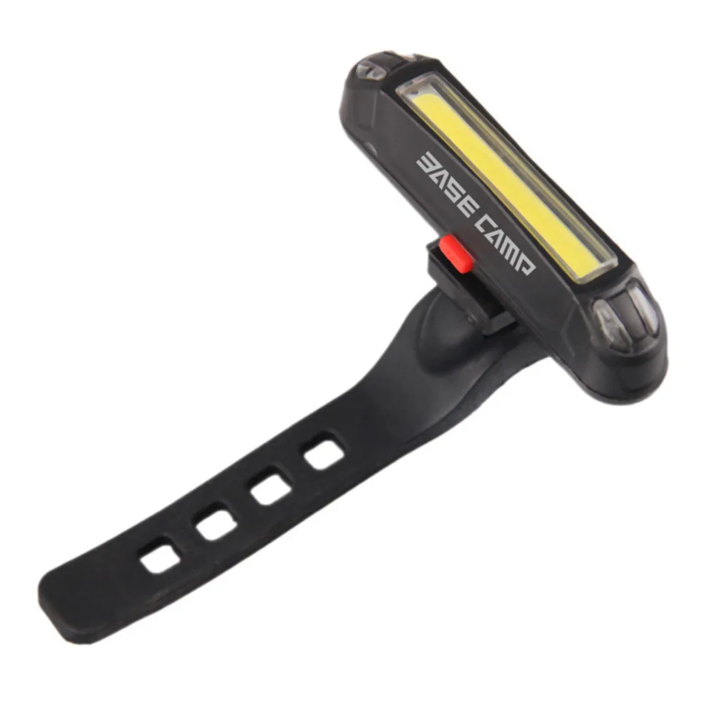 BASECAMP usb зарядка задний фонарь Водонепроницаемый Фара MTB велосипед Предупреждение задний фонарь 6 часов работы
