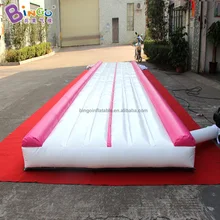 Профессиональный поставщик 9x2x0,3 м надувные коврики для спортзала/хороший материал воздушная подушка для гимнастики Рекламная гимнастических игрушек