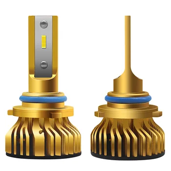 

Mini 9006 LED Headlight Bulb,55W 6500Lm 6000K White Highlighted Flashing Led Lights Extremely Bright Heatsink Base Conversion Ki