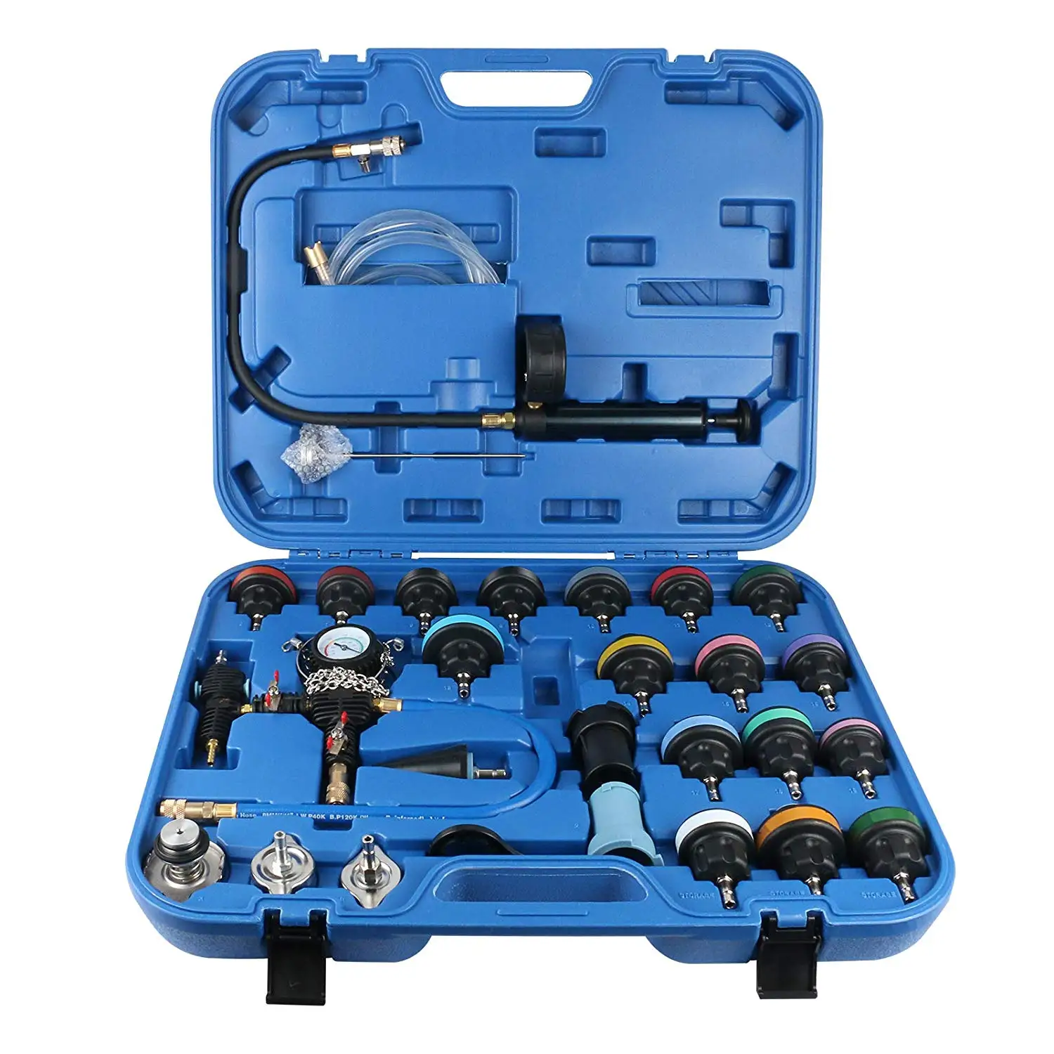 

Automotive Radiator Pressure Leak Tester Vacuum Type Cooling System Coolant Pressure Tester kit for Universal Vehicles