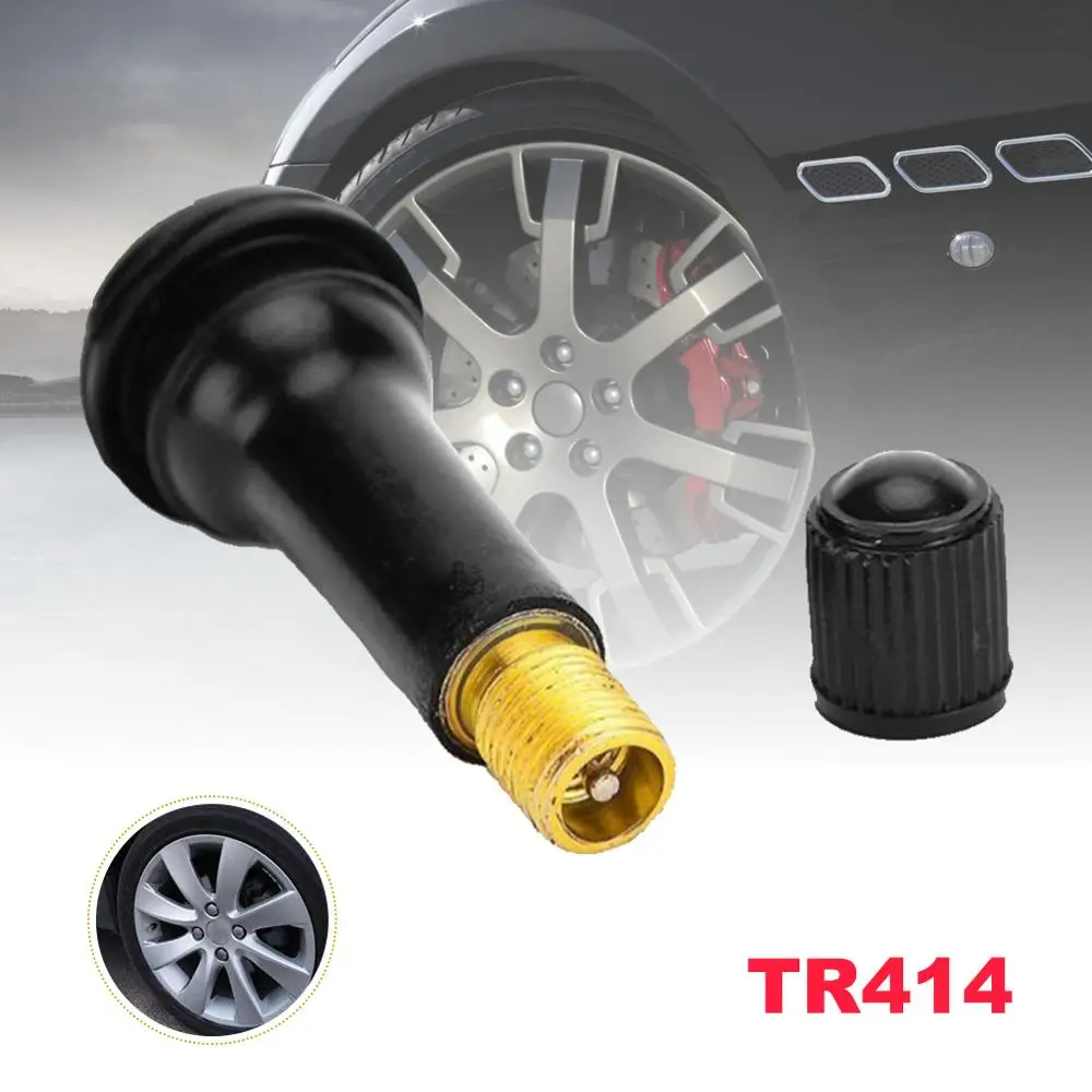 10/25 шт. резиновые TR414 оснастки автомобиля колеса шины бескамерных шин струны