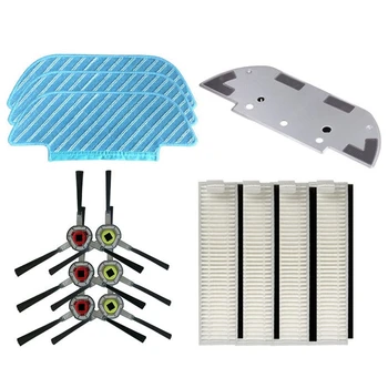 

Robotic Vacuum Cleaner Mop Cloths Brush Filter for ECOVACS DEEBOT OZMO Slim 10 Robot Vacuum Cleaner Parts Accessories