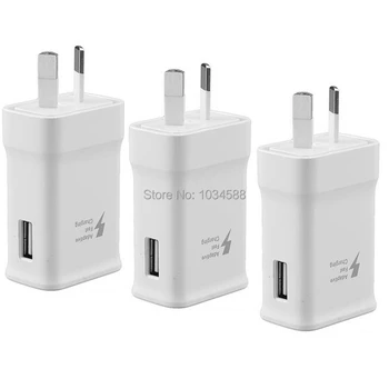 

QC3.0 Fast Adaptive 5V 2A 9V 1.67A AU NZ Ac home travel wall Charger Power Adapter For Samsung s8 s9 s10 note 10 htc pc mp3