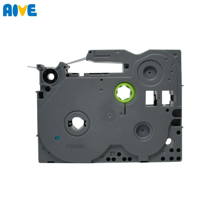 Aive 라미네이트 TZe-221 라벨 테이프 호환 형제 P-touch 9mm 프린터 PT-E500W PTH100 PTD210 tze621 TZe42 노란색