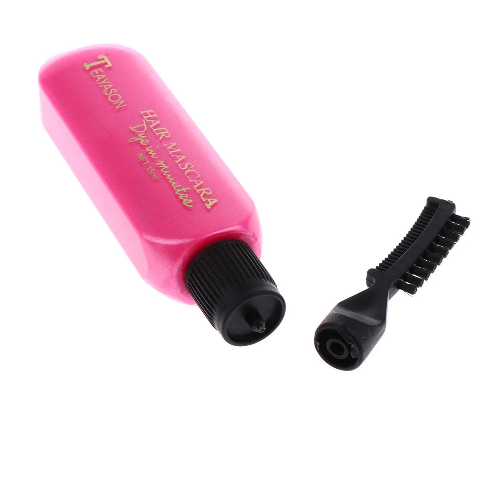 Washable Professional Hair Color Chalk Temporary Hair Dyeing Mascara for Salon Hairdressing Home DIY Tint Highlight 