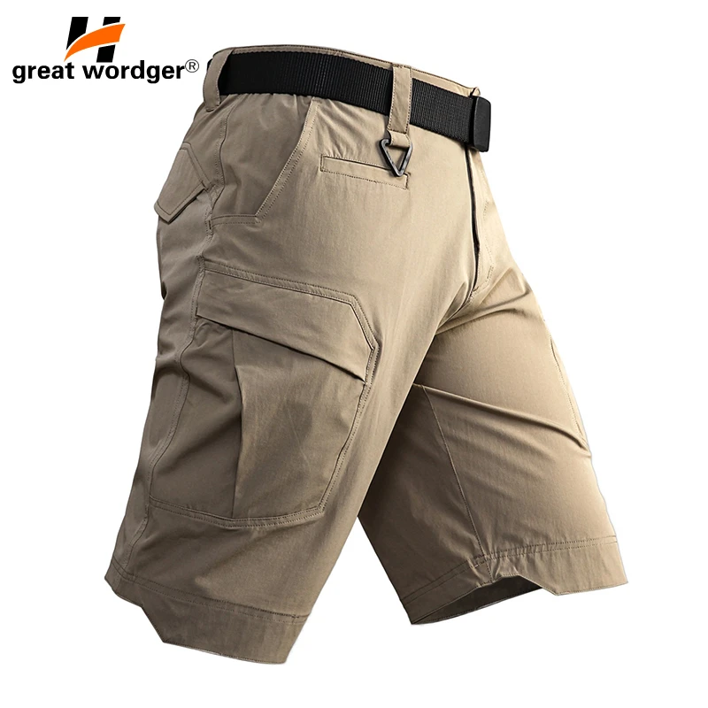 flexible cargo shorts